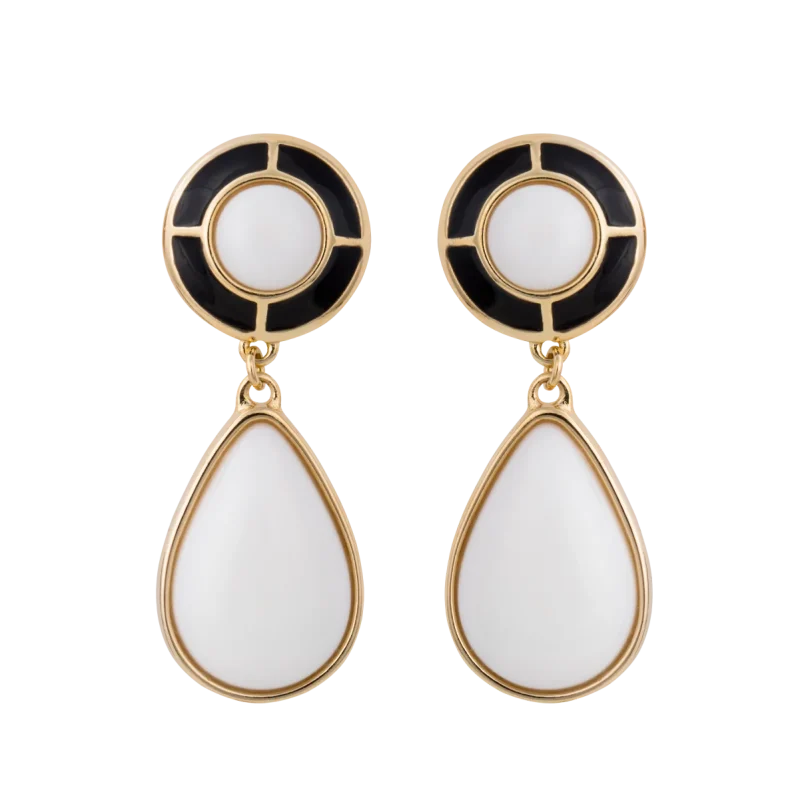 Dark earrings